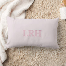 Monogramme Rose Initial Minimaliste Moderne