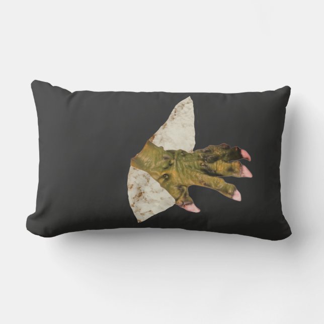 Coussin Rectangle Monstre d'automne/d'Halloween Pillow (Recto)