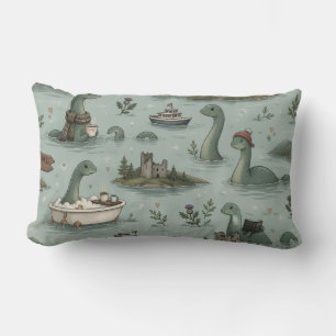 Coussin Rectangle Monstre du Loch Ness