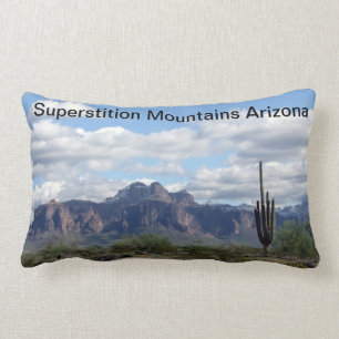 Coussin Rectangle Montagnes Arizona de superstitions