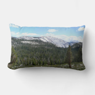 Coussin Rectangle Montagnes de la Sierra Nevada II depuis Yosemite
