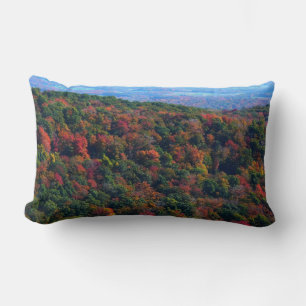 Coussin Rectangle Montagnes des Appalaches à l'automne