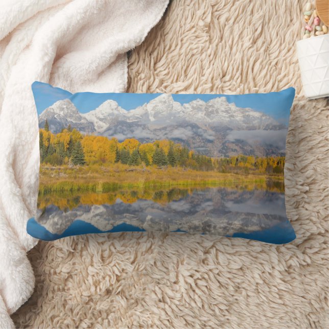 Coussin Rectangle Montagnes Grand Teton Wyoming (Couverture)