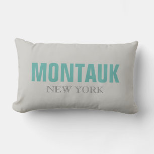 Coussin Rectangle Montauk New York Beach Jeu d'oreiller