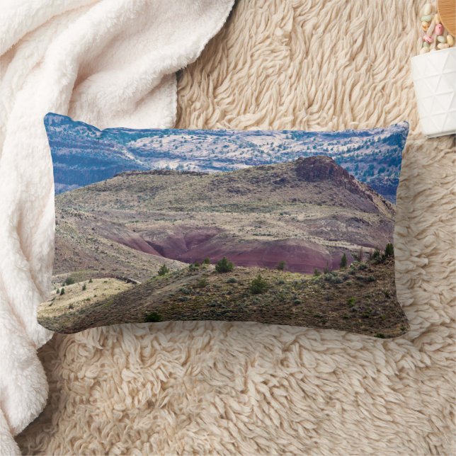 Coussin Rectangle Monument national des lits fossilifères de la rivi (Couverture)
