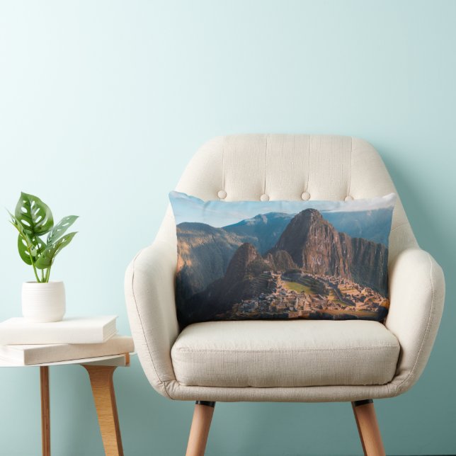 Coussin Rectangle Monuments | Machu Picchu, Peru (Chaise)