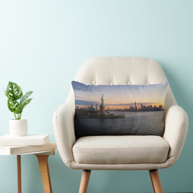 Coussin Rectangle Monuments | Statue of Liberty NYC (Chaise)