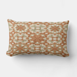 Coussin Rectangle Moroccan Zellige Mosaic Throw Pillow