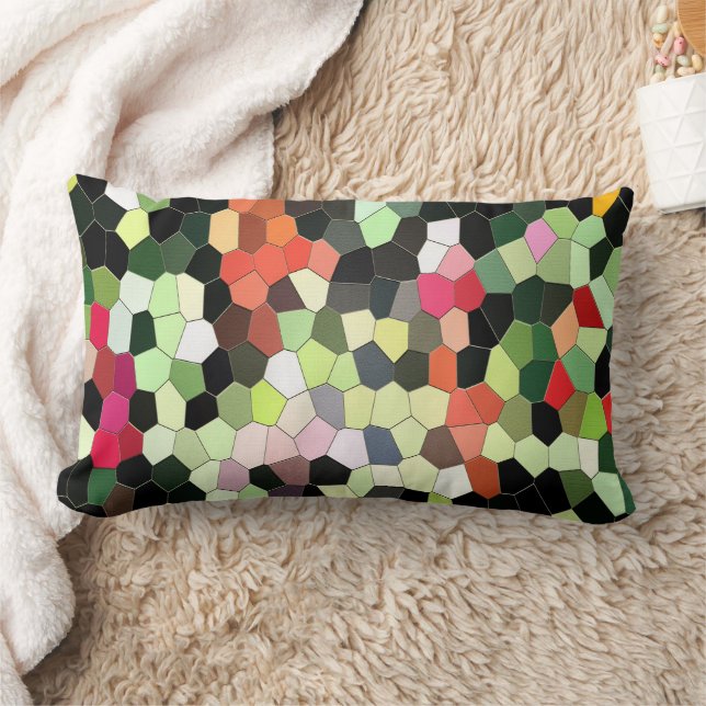 Coussin Rectangle Mosaïquement amusant...... (Couverture)