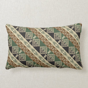 Coussin Rectangle motif africain tribal ethnique