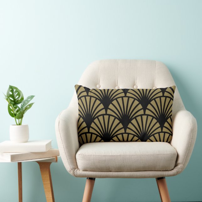 Coussin Rectangle Motif Art nouveau Imprimer (Chaise)