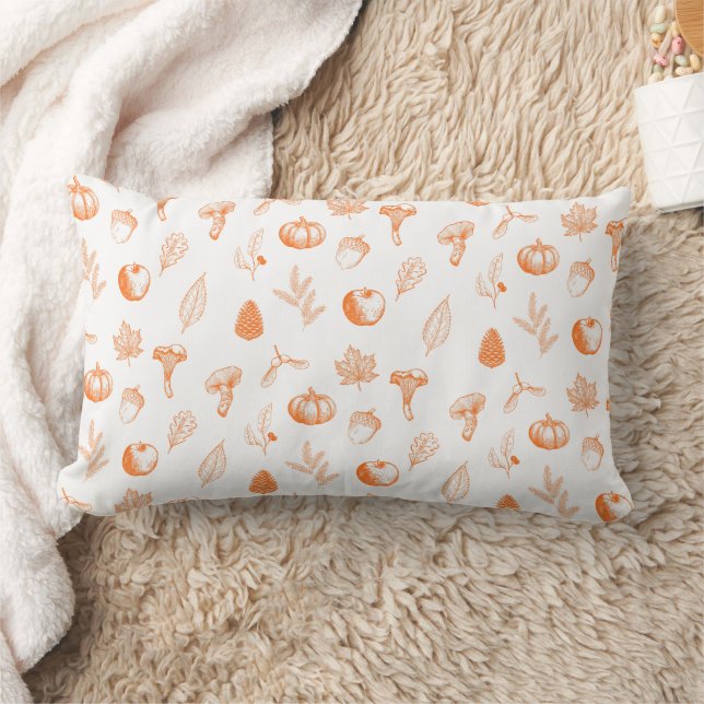 Coussin Rectangle Motif Automnal Cosy (Couverture)