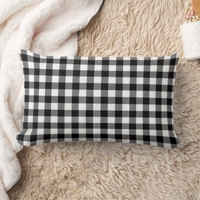 Coussin Rectangle Motif carreaux d'automne  (Couverture)