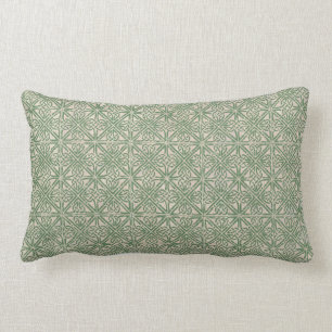 Coussin Rectangle Motif celtique de vert de noeud