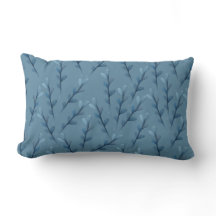 Motif d'aquarelle feuille bleue
