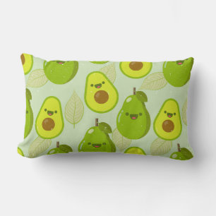 Coussin Rectangle Motif d'avocat