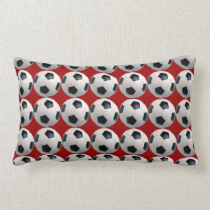 Coussin Rectangle Motif de ballon de football