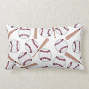 Coussin Rectangle Motif de batte de baseball