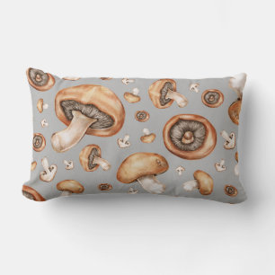 Coussin Rectangle Motif de Champignon