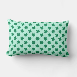 Coussin Rectangle Motif de feuilles de trèfle de la Saint-Patrick-54