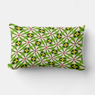 Coussin Rectangle Motif de fleurs esthétiques