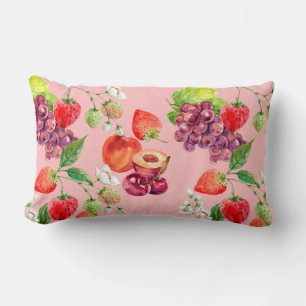 Coussin Rectangle Motif de fruits