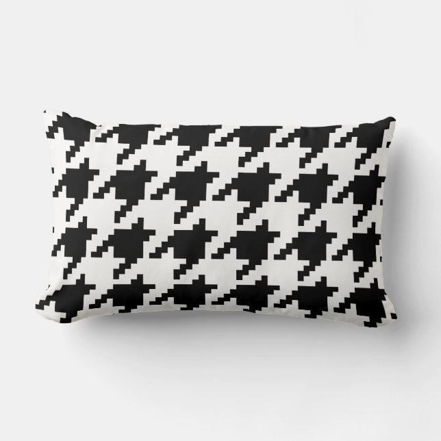 Coussin Rectangle motif de vérification de la position de pied de ch (Recto)