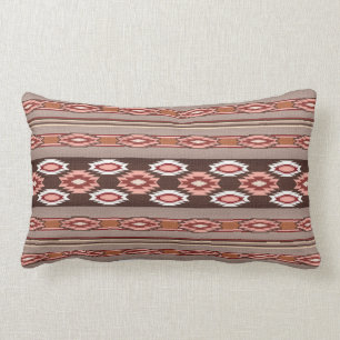 Coussin Rectangle motif ethnique du sud-ouest