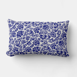 Coussin Rectangle motif feuille.13.bw Offpink BG