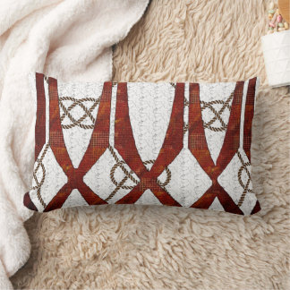 Coussin Rectangle Motif géométrique Afrocentré