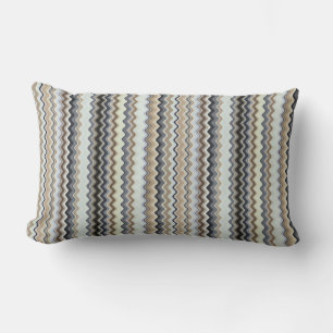 Coussin Rectangle Motif ligne vague