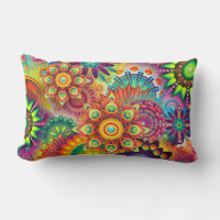 Motif multicolore Art Déco