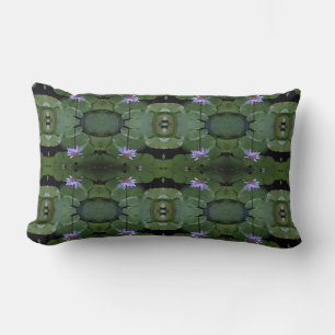 Coussin Rectangle Motif Nénuphar