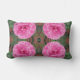 Coussin Rectangle Motif rose
