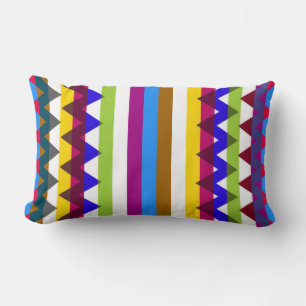 Coussin Rectangle Motif tendance Chevron Stripes #14
