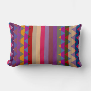 Coussin Rectangle Motif tendance Chevron Stripes #17