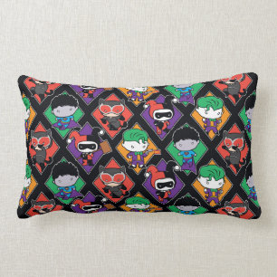 Coussin Rectangle Motif vainqueur de la Ligue de Justice de Chibi