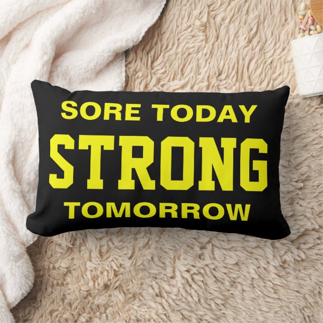 Coussin Rectangle Motivation pour l'entraînement (Couverture)