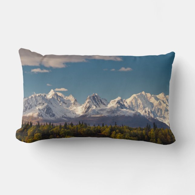 Coussin Rectangle Mt. McKinley | Alaska (Recto)