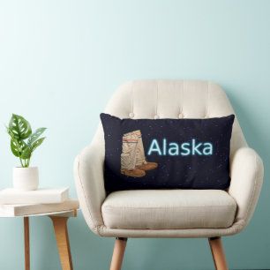 Coussin Rectangle Mukluks - Alaska
