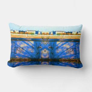 Coussin Rectangle Mur de Berlin Allemagne vintage