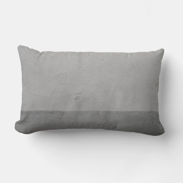 Coussin Rectangle Mur peint en blanc (Recto)