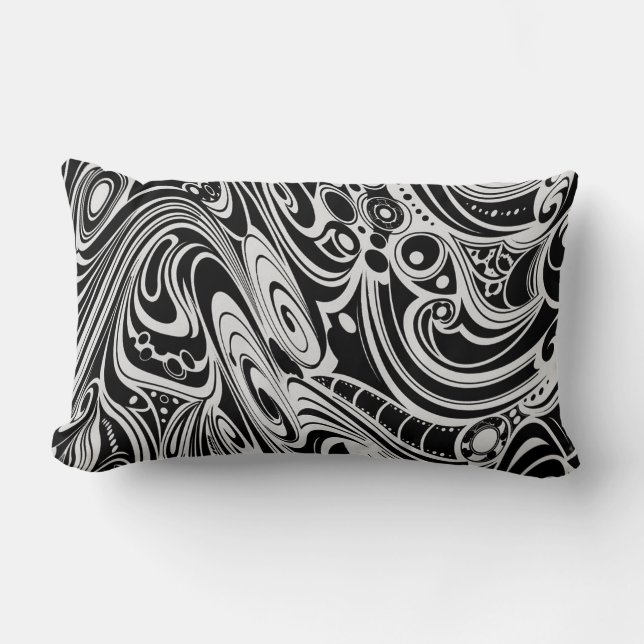 Coussin Rectangle Musique en mouvement (Recto)