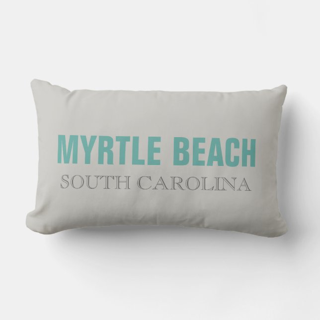 Coussin Rectangle Myrtle Beach South Carolina Jeu d'oreiller (Recto)