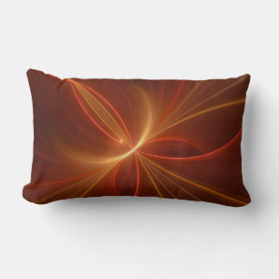 Coussin Rectangle Mystique Abstrait Fractal Art Moderne Couleurs cha