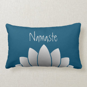 Coussin Rectangle Namaste Modern Lotus Floral
