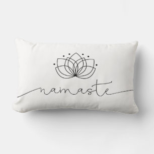 Coussin Rectangle Namaste Typographie