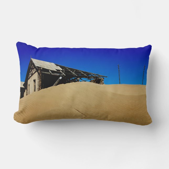 Coussin Rectangle Namibie Kolmanskop House Dune Ghost Town (Recto)