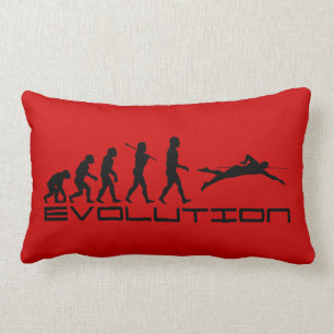 Coussin Rectangle Natation nage nage nage Sport Evolution Art