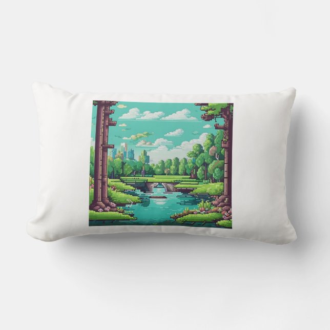 Coussin Rectangle Nature 20. (Recto)